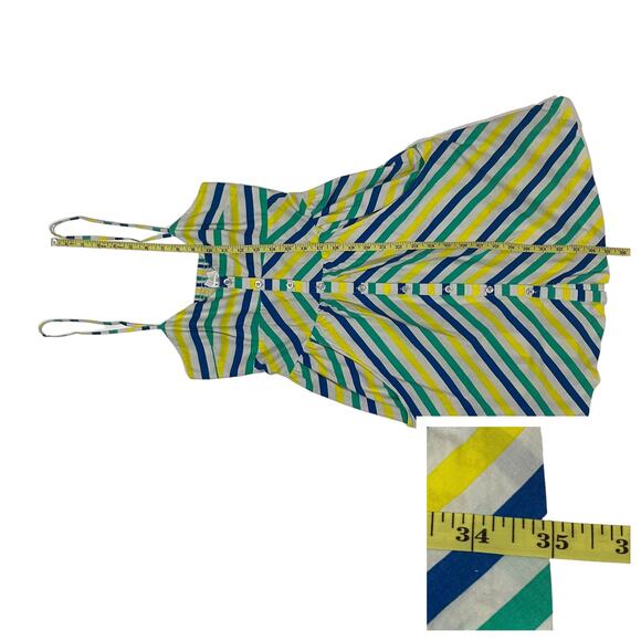 Cooperative by Urban Outfitters Striped Sundress - Yellow/Blue/Green - Small - Picture 6 of 11